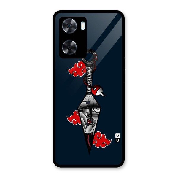 Itachi Kunai Naruto Glass Back Case for Oppo A77