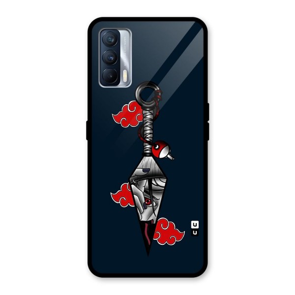 Itachi Kunai Naruto Glass Back Case for Realme X7