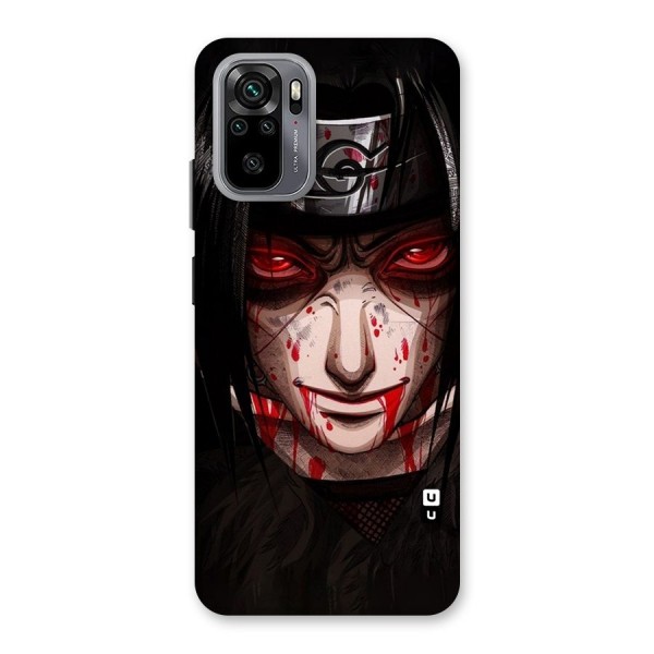 Itachi Uchiha Red Eyes Back Case for Redmi Note 10