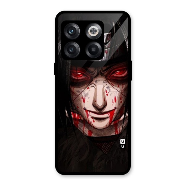 Itachi Uchiha Red Eyes Glass Back Case for OnePlus 10T