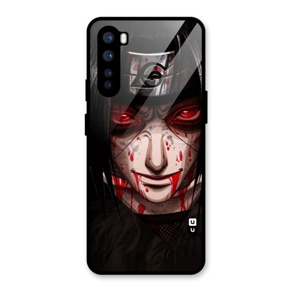 Itachi Uchiha Red Eyes Glass Back Case for OnePlus Nord