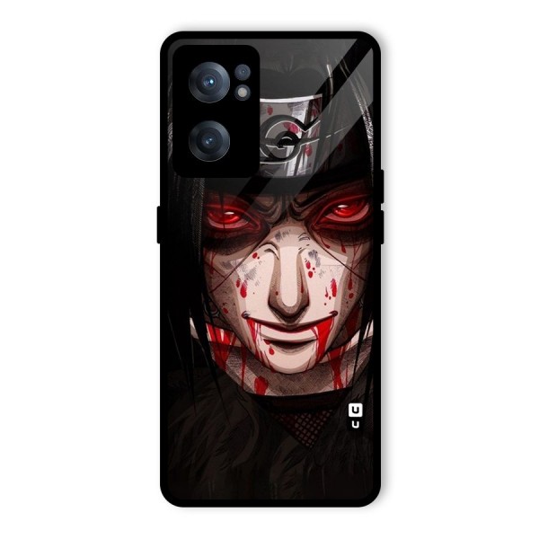 Itachi Uchiha Red Eyes Glass Back Case for OnePlus Nord CE 2 5G