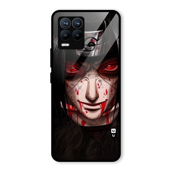 Itachi Uchiha Red Eyes Glass Back Case for Realme 8