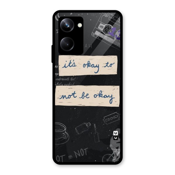 Its Okay Glass Back Case for Realme 10 Pro