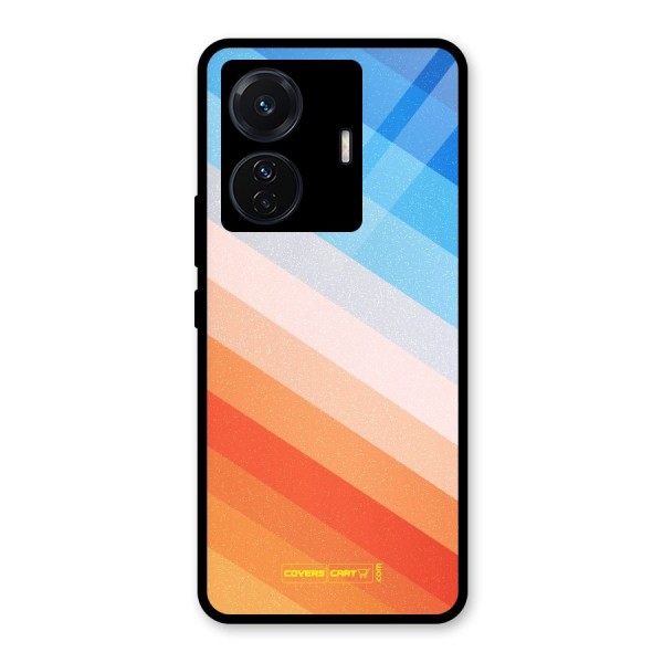 Jazzy Pattern Glass Back Case for Vivo T1 Pro