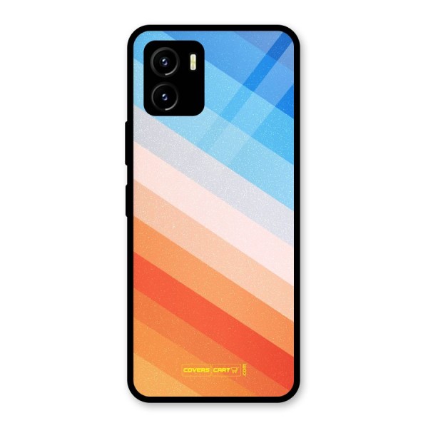 Jazzy Pattern Glass Back Case for Vivo Y15s