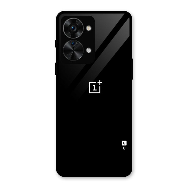 Jet Black OnePlus Special Glass Back Case for OnePlus Nord 2T