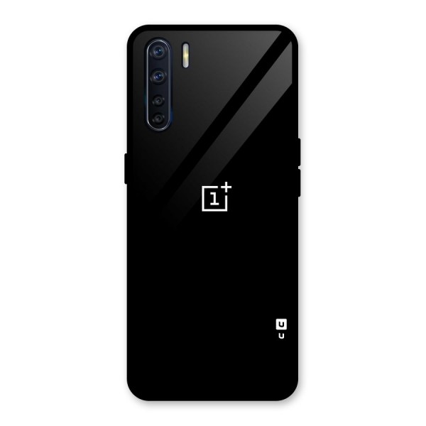 Jet Black OnePlus Special Glass Back Case for Oppo F15