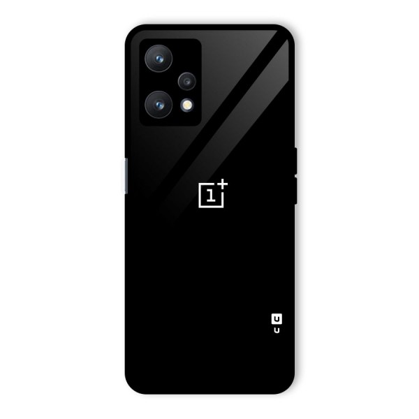 Jet Black OnePlus Special Glass Back Case for Realme 9 Pro 5G