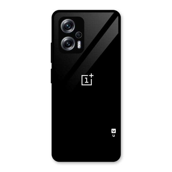 Jet Black OnePlus Special Glass Back Case for Redmi K50i