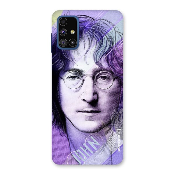 John Lennon Artwork Back Case for Galaxy M51