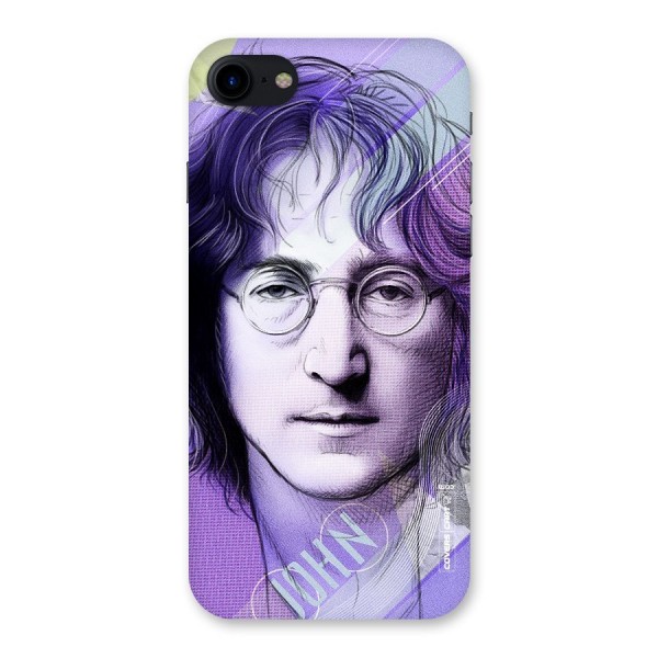 John Lennon Artwork Back Case for iPhone SE 2020