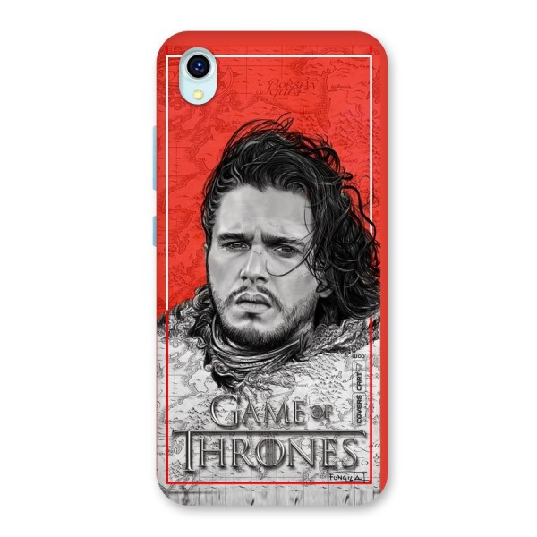 Jon Snow Nights Watch Back Case for Vivo Y1s