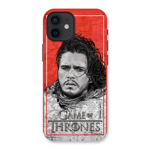 Jon Snow Nights Watch Back Case for iPhone 12