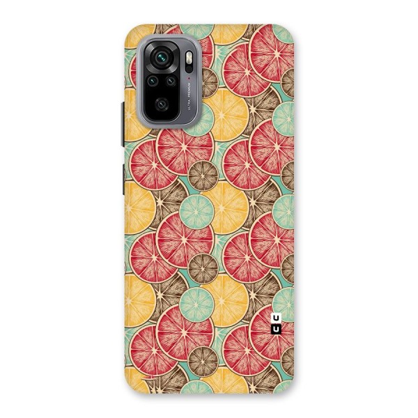 Juicy Pattern Back Case for Redmi Note 10