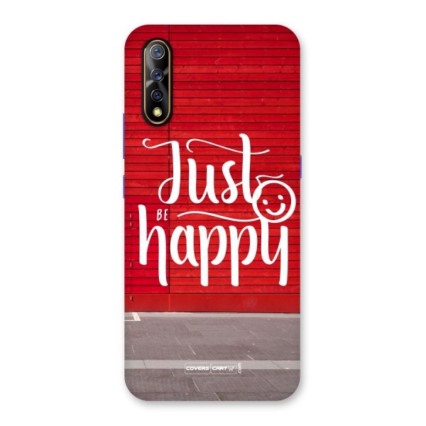 Just Be Happy Back Case for Vivo Z1x