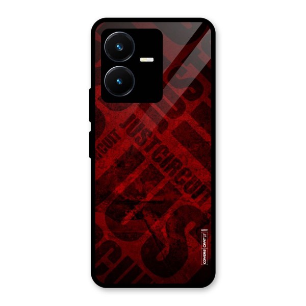 Just Circuit Glass Back Case for Vivo Y22