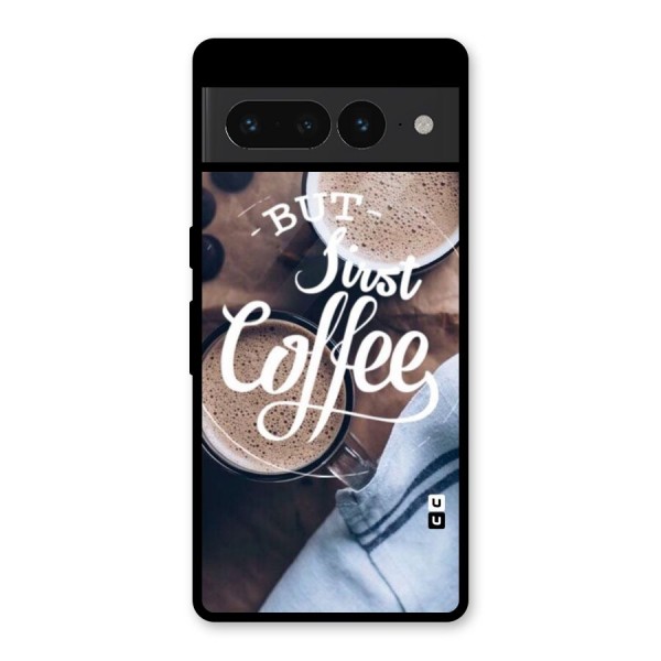 Just Coffee Glass Back Case for Google Pixel 7 Pro