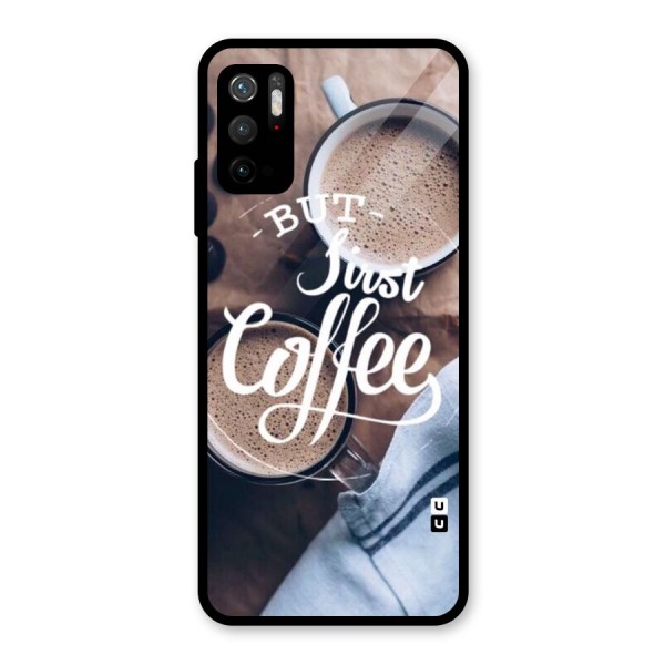 Just Coffee Glass Back Case for Poco M3 Pro 5G