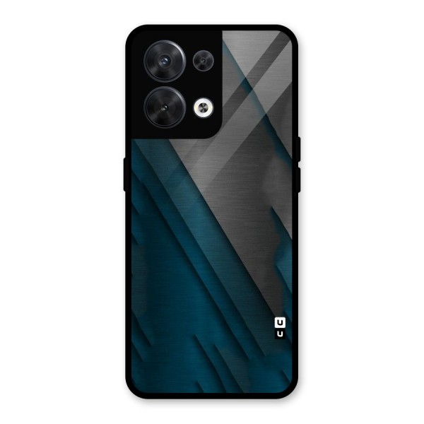 Just Lines Glass Back Case for Oppo Reno8 5G