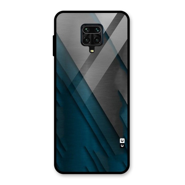 Just Lines Glass Back Case for Poco M2 Pro