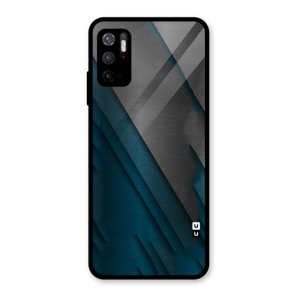 Just Lines Glass Back Case for Poco M3 Pro 5G