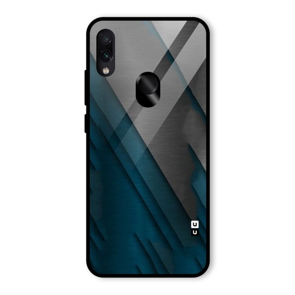 Just Lines Glass Back Case for Redmi Note 7