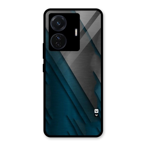 Just Lines Glass Back Case for Vivo iQOO Z6 Pro