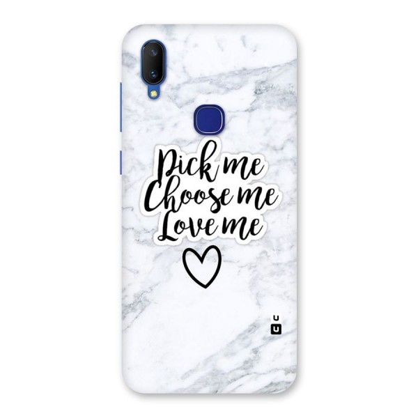 Just Me Back Case for Vivo V11