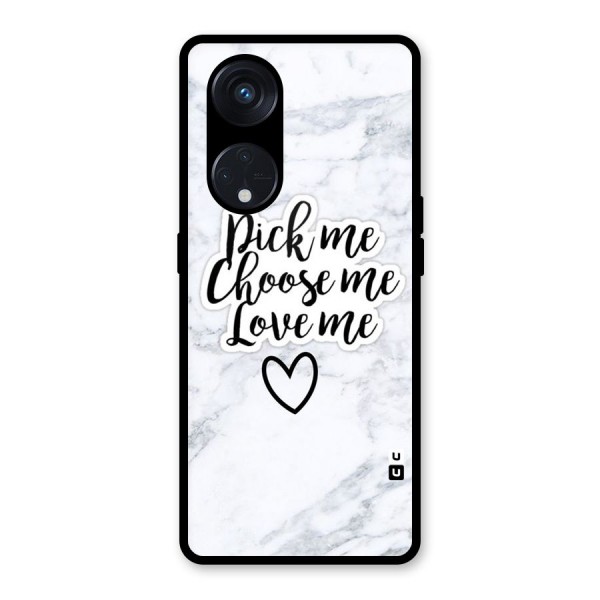 Just Me Glass Back Case for Reno8 T 5G