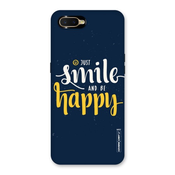 Just Smile Back Case for Oppo K1