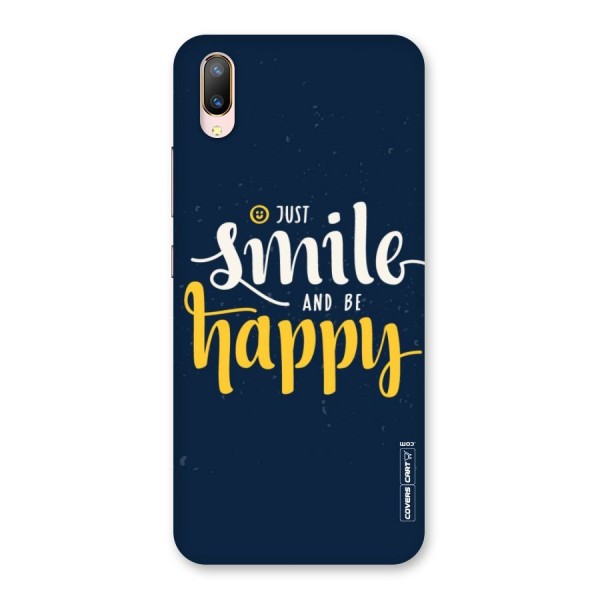 Just Smile Back Case for Vivo V11 Pro