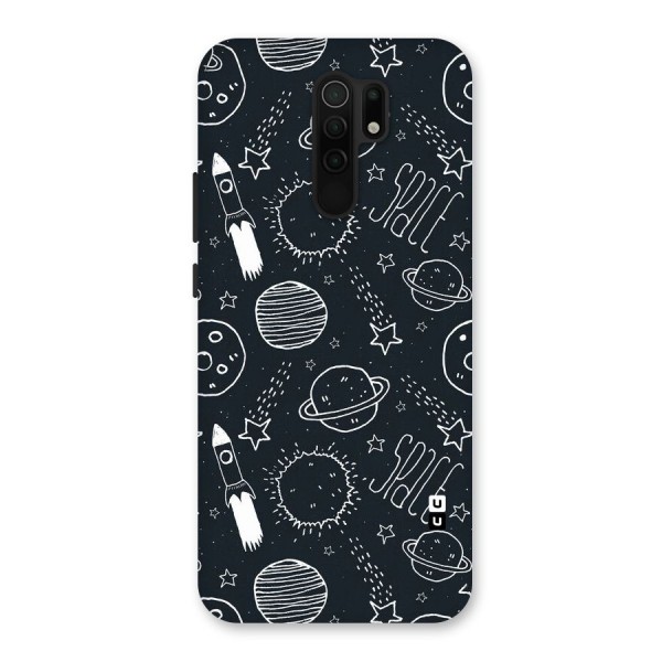 Just Space Things Back Case for Redmi 9 Prime