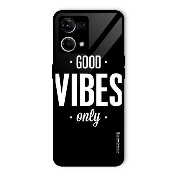 Just Vibes Glass Back Case for Oppo F21s Pro 4G