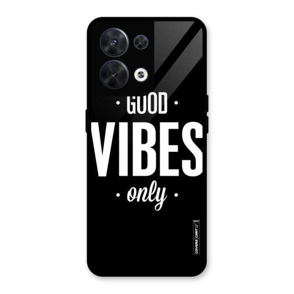 Just Vibes Glass Back Case for Oppo Reno8 5G