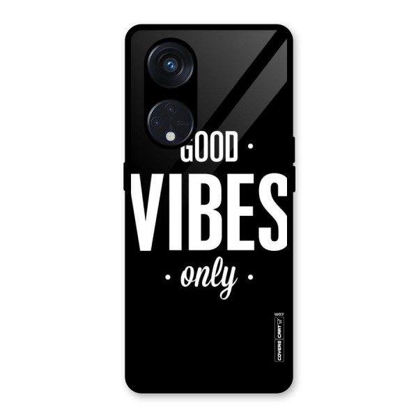 Just Vibes Glass Back Case for Reno8 T 5G