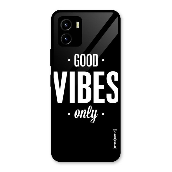 Just Vibes Glass Back Case for Vivo Y15s