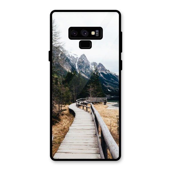 Just Wander Glass Back Case for Galaxy Note 9