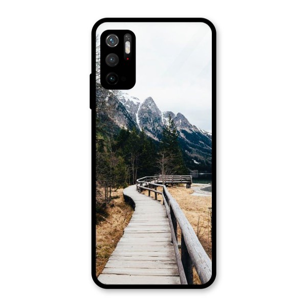 Just Wander Glass Back Case for Poco M3 Pro 5G