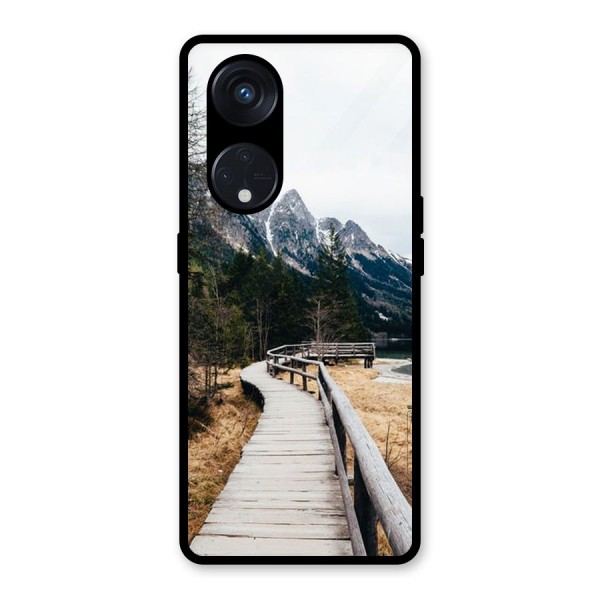 Just Wander Glass Back Case for Reno8 T 5G