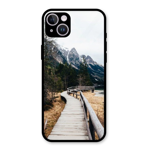 Just Wander Glass Back Case for iPhone 14 Plus