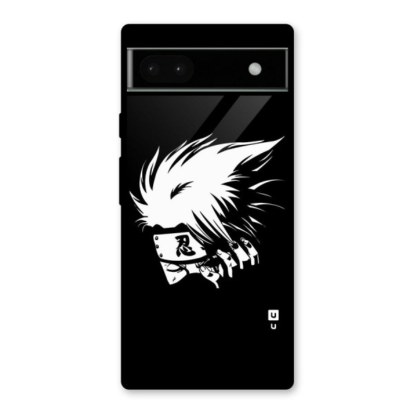 Kakashi Hatake Black Glass Back Case for Google Pixel 6a