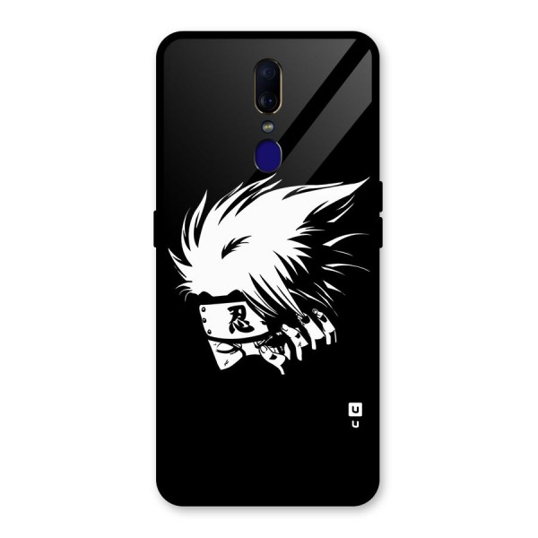 Kakashi Hatake Black Glass Back Case for Oppo F11