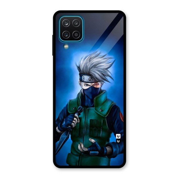 Kakashi Hatake Glass Back Case for Galaxy A12