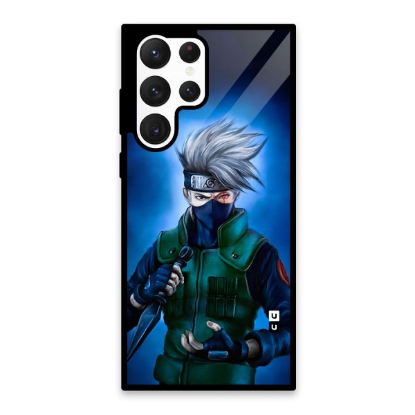 Kakashi Hatake Glass Back Case for Galaxy S22 Ultra 5G