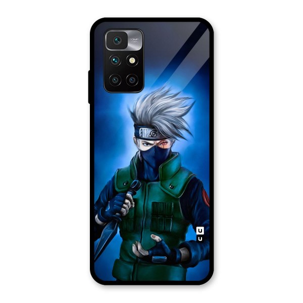 Kakashi Hatake Glass Back Case for Redmi 10 Prime