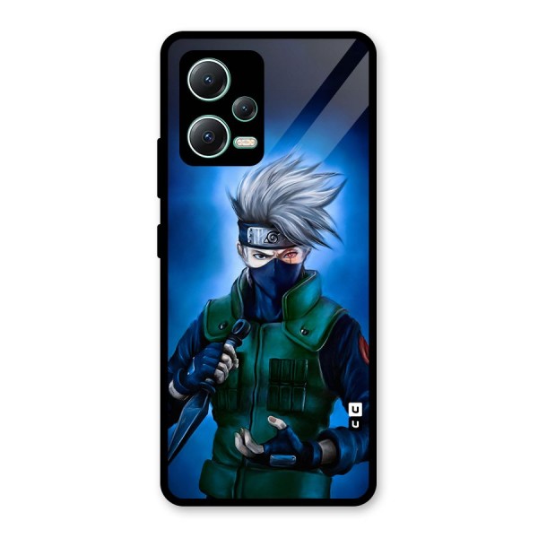 Kakashi Hatake Glass Back Case for Redmi Note 12 5G