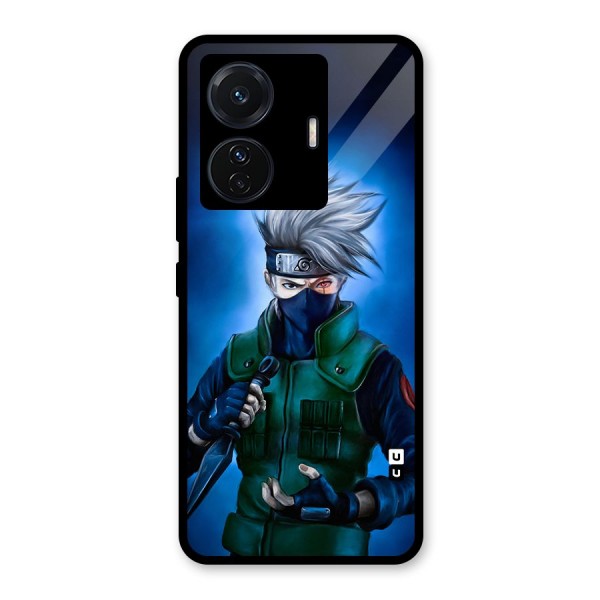 Kakashi Hatake Glass Back Case for Vivo T1 Pro