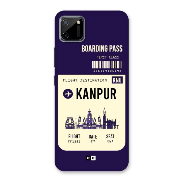 Kanpur Boarding Pass Back Case for Realme C11