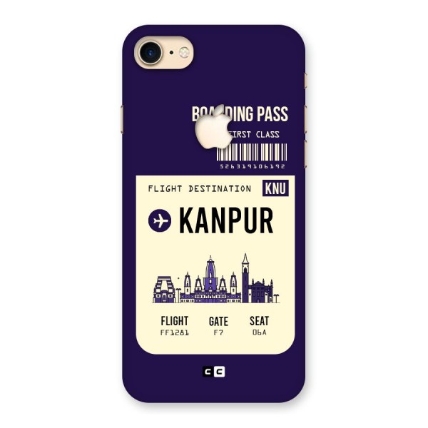 Kanpur Boarding Pass Back Case for iPhone 7 Apple Cut